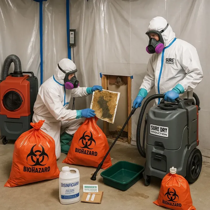 Contaminated Water Handling Protocols process in Edmore, MI