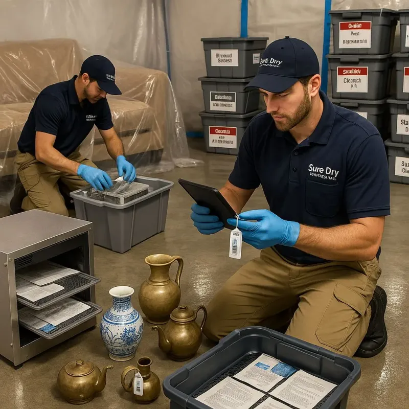 Content Protection and Restoration process in Edmore, MI